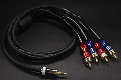 Kk-A3.5To4 Hifi Cable – 3.5Mm Male to 4-Male RCA Audio Adapter, Stereo Audio Spl
