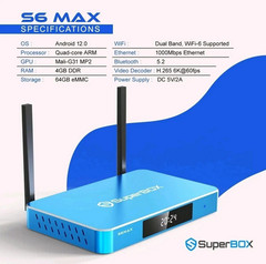 New SuperBox S6 Max Authorized Distributor US Free Shipping