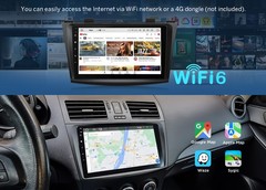 Eonon M3BLX7A Android 14 4+64 9″For 2010-2013 Mazda 3 Car Stereo CarPlay+CAM+DVR