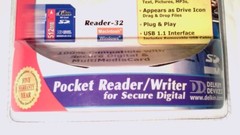 Delkin Devices~eFilm~Pocket Reader/Writer~SD & Memory Stick~Sealed~NOS~Vintage