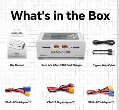 Gens ace IMARS III Pro Balance Charger 100W 10A Lipo Battery Charger NO 9V BOARD