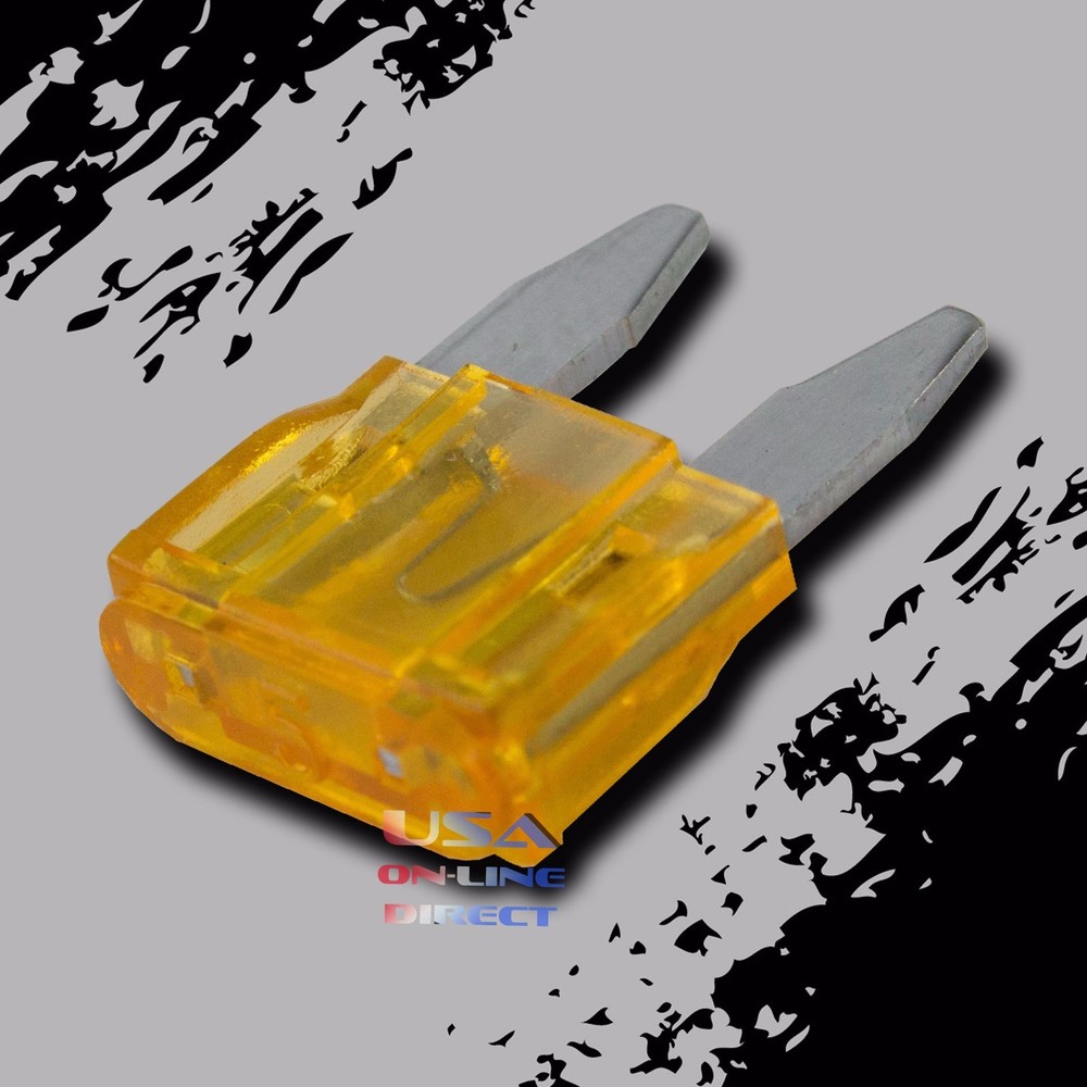 5A Mini Blade Style Fuses 32V Short Circuit Protection Fuse 100 Pack APM/ATM DC