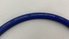 25 FEET ROLL 0/1 AWG KICKER OFC POWER CABLE SPOOL BLUE 0 GAUGE