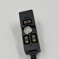 47 Inch DTap Male To 3 Port Female Splitter Hub USB Output 1/4 Mount