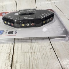NEW General Electric GE Black 3-Device Audio/Video Switch/Selector Sealed Jasco