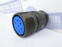 AMPHENOL – PN: 24-27S – Industrial/Military 7 Pin (F) CONNECTOR Solder Cup (NEW)