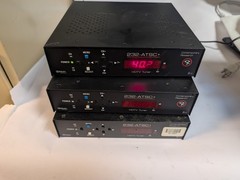 Lot of 3 Contemporary Research 232-ATSC+ HDTV Tuners S12 With MPEG4 POWER TESTED