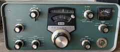Heathkit SB-401 Mono Band Ham Radio Transmitter AM SSB CW 120 VAC Green