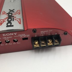 Sony XM-1002HX Car Amplifier Tested Working 2 Channel 120W x 2 and 300W Mono