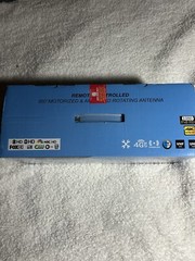 2020 five star TV antenna, dual tv, HDTV UHF/VHF/FM, surge protection, motorized