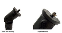 5 White Pack Lot – Universal Wall or Ceiling Speaker Mount Brackets fits Bose