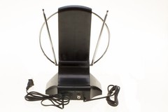 Indoor Digital TV Antenna Table Amplified Signal Booster HDTV UHF VHF FM