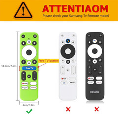 2Pack Climberer 4K Pro Remote Case Cover – Compatible with Free TV Button Onn 4K