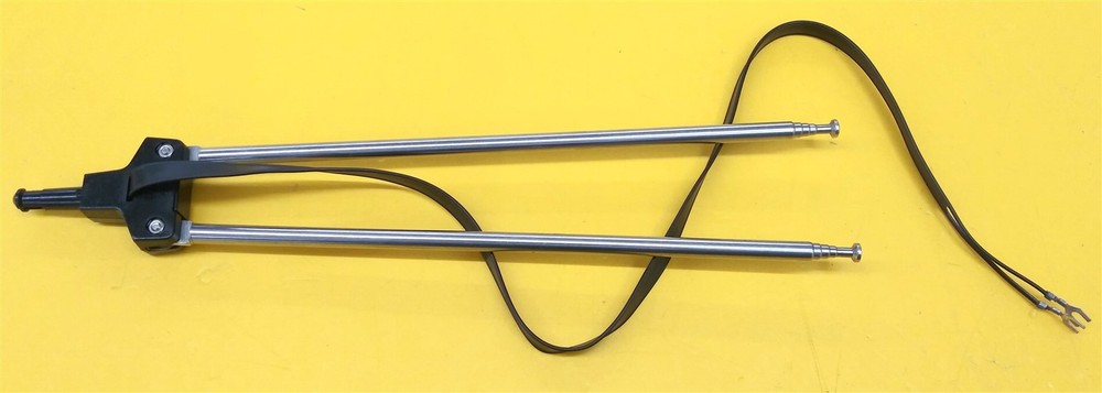 ⭐️⭐️⭐️⭐️⭐️ Unbranded TV Indoor 39″ Telescopic Antenna Adjustable Rabbit Ears