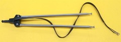 ⭐️⭐️⭐️⭐️⭐️ Unbranded TV Indoor 39″ Telescopic Antenna Adjustable Rabbit Ears