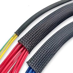 ALL SIZES & COLORS 5 FT – 100 FT. Expandable Cable Sleeving Braided Tubing LOT