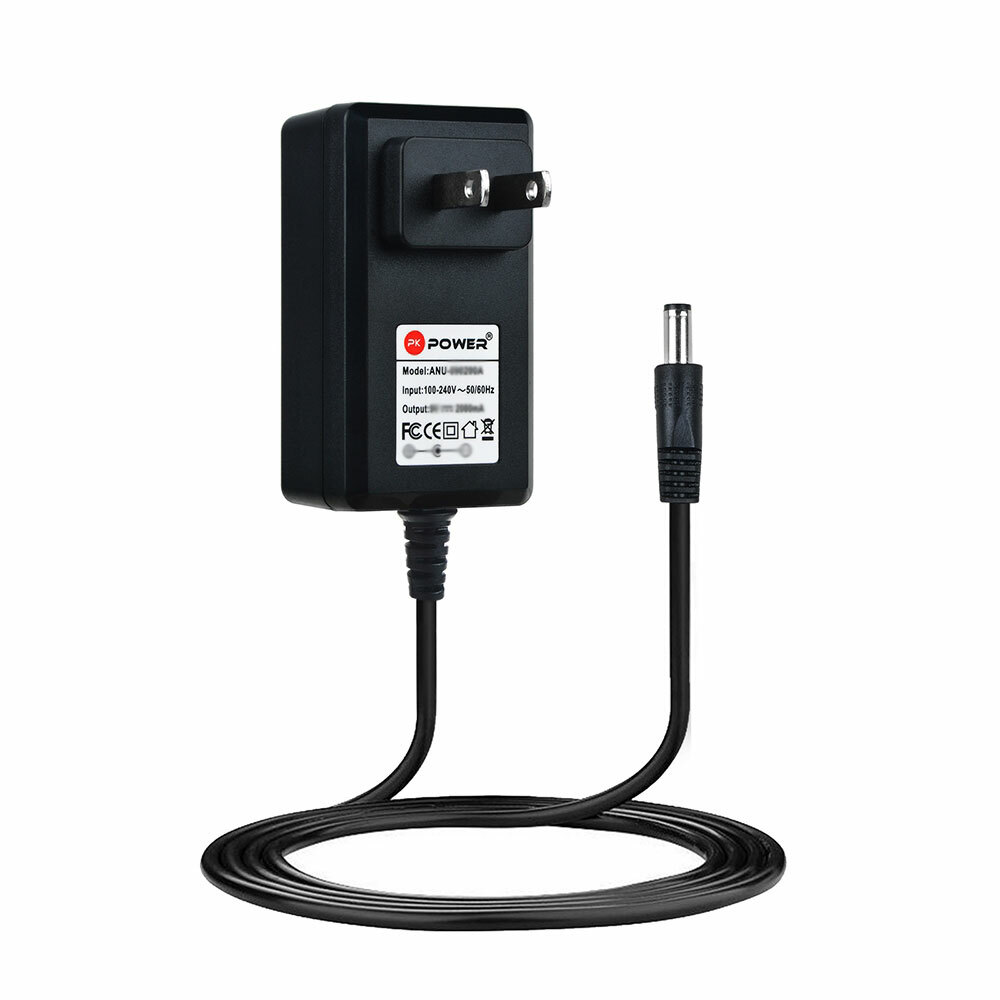 9V 1A 1000mA AC Adapter to DC Power Charger 5.5/2.1mm plug Center Nagetive –