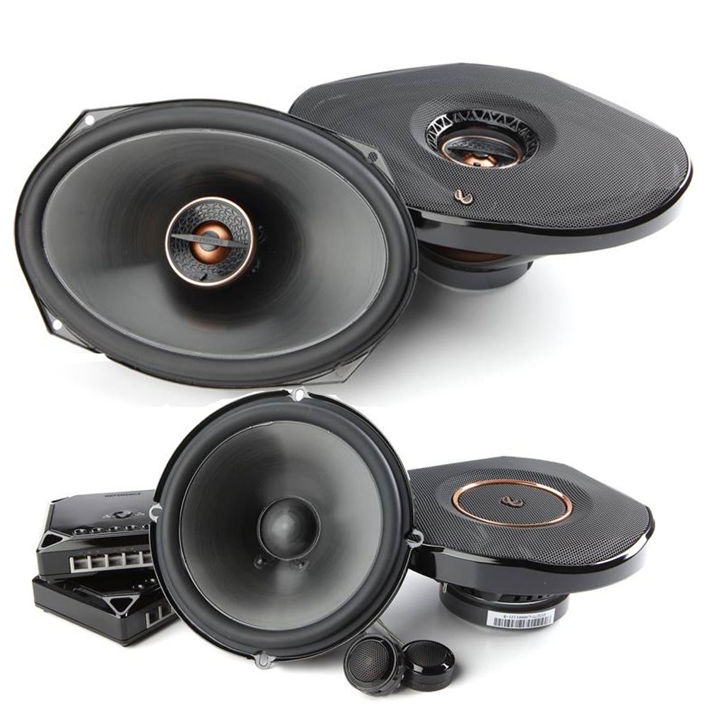 Infinity Reference 2-Way 6″x9″ & Component 6-1/2in. Car Speaker Upgrade Package
