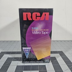 RCA T-120 VHS Up To 6 Hours Hi-Fi Stereo Video Tape Lot Of 10 New Sealed
