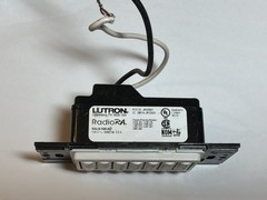 Lutron RALB-5W-AO RadioRA 5-Button Wall Large-Button Master Control