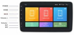 2Din 10.1″ Android 10 Car Stereo no DVD GPS Navi Radio WiFi OBD2 Backup Camera