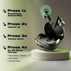 Skullcandy Smokin Buds XT – Primer (CERTIFIED REFURBISHED)