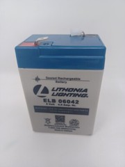 ELB 06042 Battery Emergency Battery, 6 Volts, 4.5amp Hour