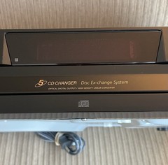 Sony CDP-CE375 5-Disc CD Player w/ Digital Optical Out + Remote Tested SEE VIDEO
