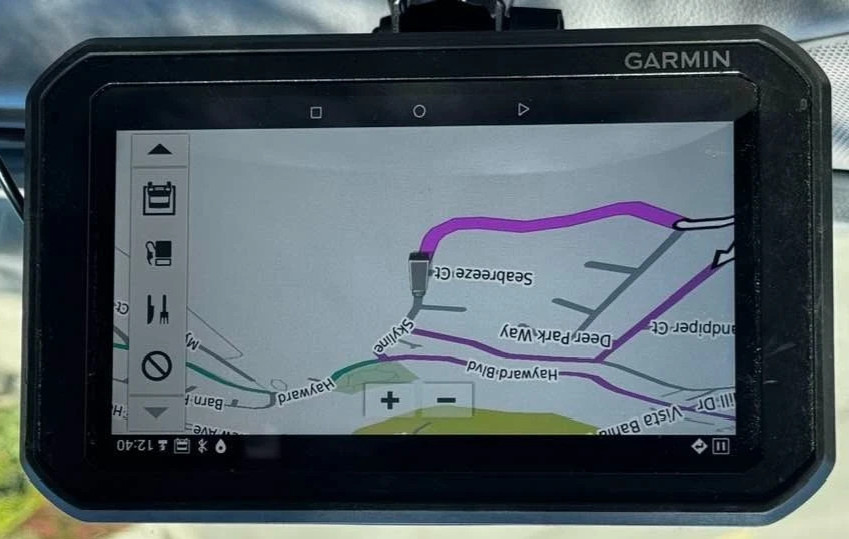 GARMIN FLEET 780 LM 7″ TRUCK GPS DASHCAM RECORDER UPDATED TO LATEST FREE SHIP