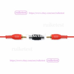 RCA Coupler AV Audio Video Female to Female Jack Adapter Connector