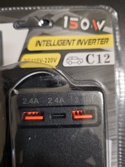 150w Intelligent 12v Inverter To 110v And 220v With 5v 2.4A 12w USB