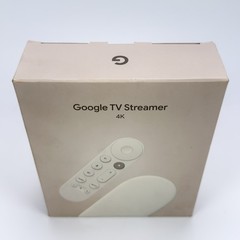 Google TV Streamer 4K 32GB with Voice Remote – Porcelain Color Brand New Sealed