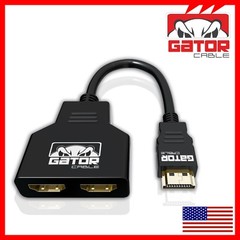 4K HDMI 2.0 Cable Splitter Switch UHD HDTV Switcher Signal Split 1 In To 2 Out