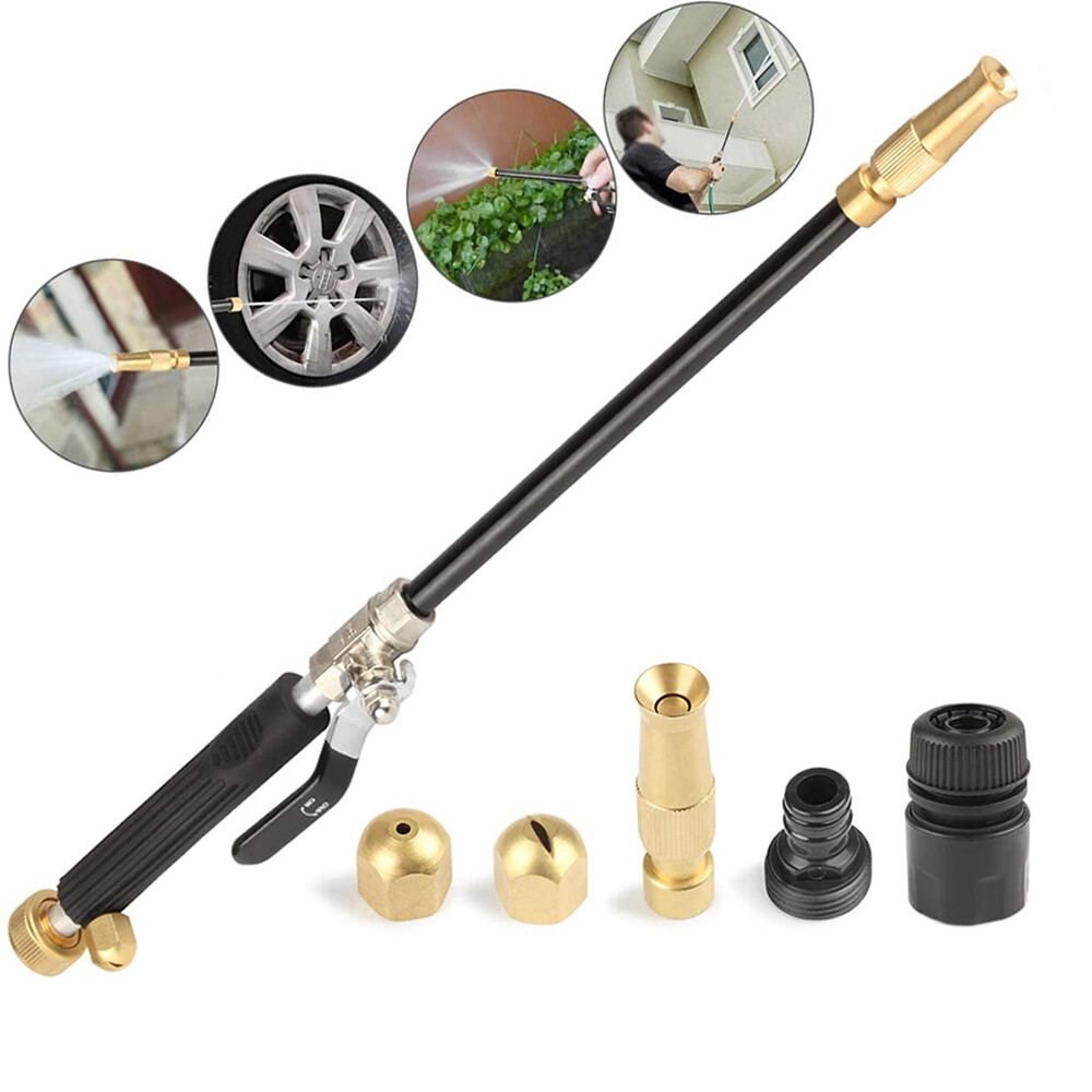 Upgraded High Pressure Power Washer Spray Gun Nozzle Water Hose Wand Attachment