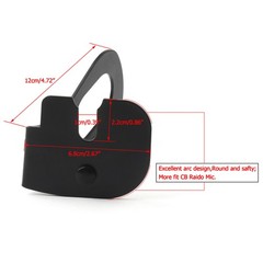 Areyourshop CB Radio Mic Mount Holder for Wrangler JK Models 2011-Present