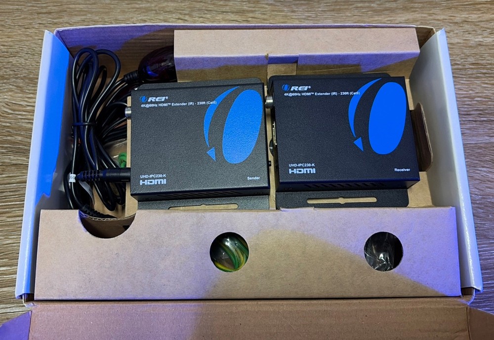 StarTech.com HDMI over Cat5/Cat6 Extender 230ft ST121HDBTE Power over Cable NEW