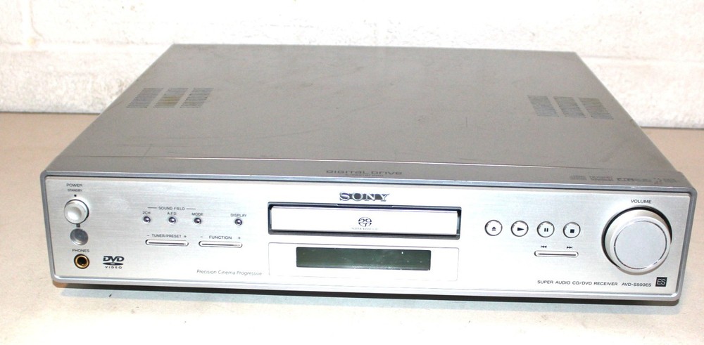 Sony ES AVD-S500ES SACD/CD/DVD 5.1 Dolby Digital DTS S-Master PRO Receiver
