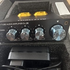 MICNAUX DJ_88 Hi-Fi Tube Amplifier Class A 2Ch Black/Gold RCA In/Out