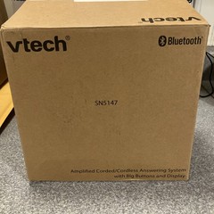 VTech SN5147 Amplified Corded/ Cordless Phones w/Answer Machine Elderly Friendly