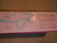 WeariQ Bluetooth Smart Glasses, SS-DustyBC1-Dusty Blue Glossy Frame