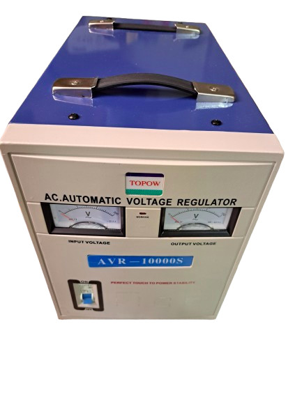 Topow AVRS-10000 10,000 Watt Voltage Converter & Transformer with Regulator