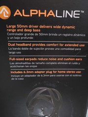 NIB Alphaline Studio Monitor Headphones New Old Stock Unopened