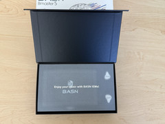 BASN Bmaster5 in-ear DLC monitors 4BA 5 Drivers Audiophile IEM Glacier White