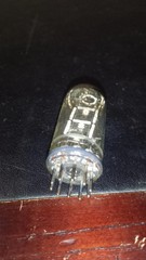 TUNG-SOL GREEN Digivac Seven Segment Display Tube DT-1705E Tested/Working LOT#1B