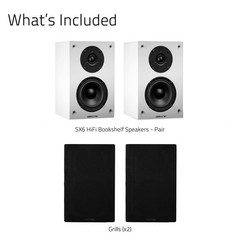 Fluance Elite 2-Way Bookshelf Surround Sound Home Theater Speakers