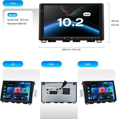 Dasaita Android 13 Car Stereo WiFi BT Navi 10.2″ for 2014-2021 Toyota Tundra