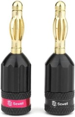 Secure Connection 10-18 AWG Banana Plugs