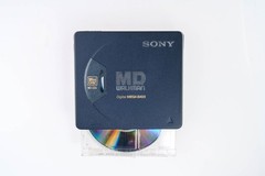 Sony MZ-E55 MD Minidisc Walkman (Midnight Blue/Black) [DEMO / PLAYS]