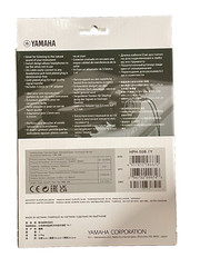 Yamaha HPH-50B Compact Closed-Back Headphones, Black