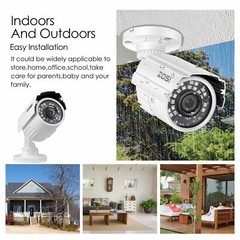 ZOSI 4in1 1080p Outdoor CCTV Surveillance Security Camera System night vision